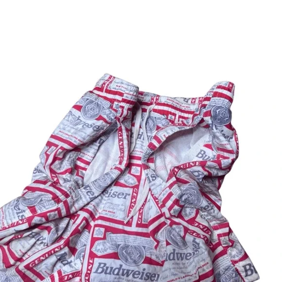 American Vintage 80s Budweiser Mens Shorts Small - Picture 2 of 6